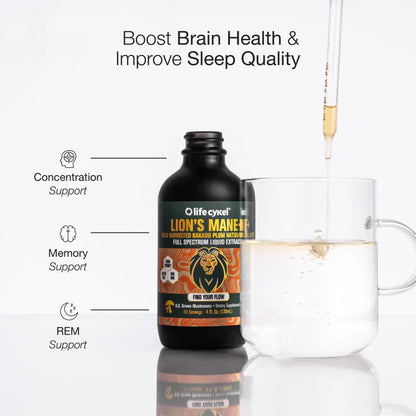 Lion's Mane Mushroom Extract - Buy 1, Get 1 FREE!